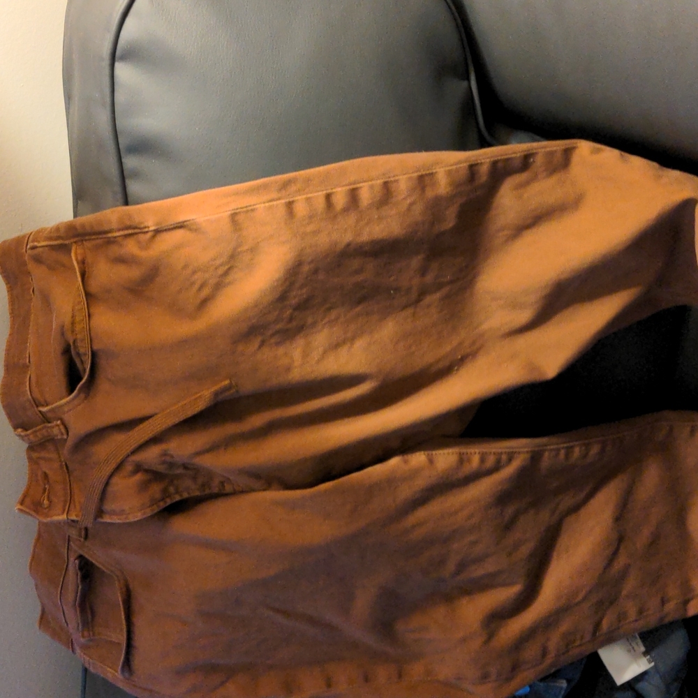 Uniqlo pants rust color